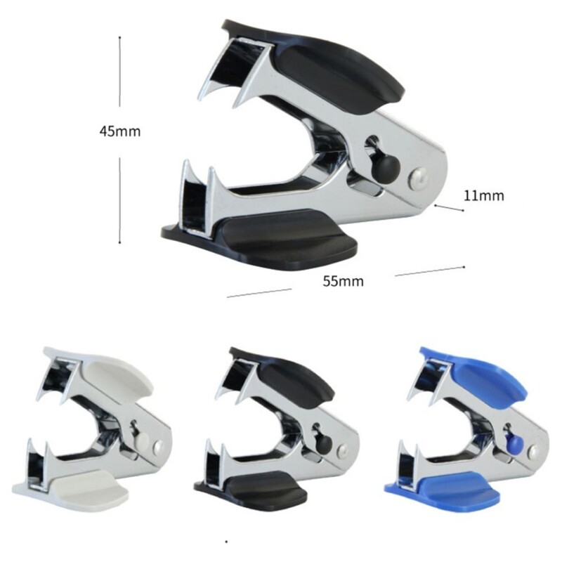 Kaasaskantav tööjõudu säästev klambrieemaldaja klammerdaja eemaldamise masin koos ohutu lukuga naelte väljatõmbeseadmega kontoritarbed