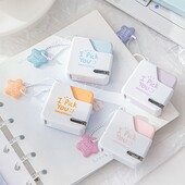 Mada su 40 vnt Nr. 10 kabėmis segtuku Mini nešiojamas be vargo susegimo mašina Spalvotas rankinis įrišimo įrankis Biuro mokykla