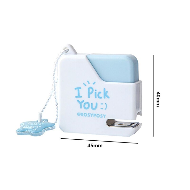 Mada su 40 vnt Nr. 10 kabėmis segtuku Mini nešiojamas be vargo susegimo mašina Spalvotas rankinis įrišimo įrankis Biuro mokykla