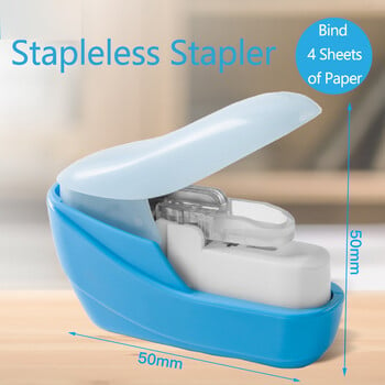 Βιβλίο Paper Stapling Mini Portable Stapleless Συρραπτικό Σχολικά είδη γραφείου