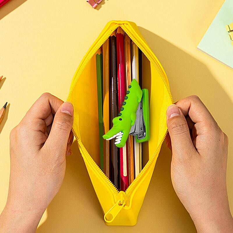 Забавен телбод Естетичен крокодил и динозавър Творчески телбод Компактен телбод за пътуване за бюро Преносим телбод Канцеларски материали