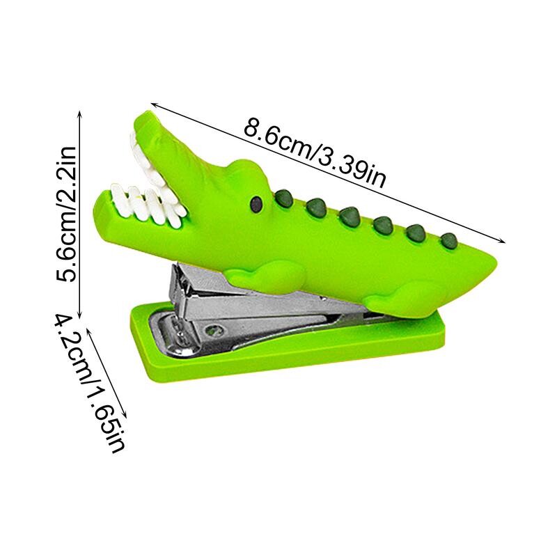 Забавен телбод Естетичен крокодил и динозавър Творчески телбод Компактен телбод за пътуване за бюро Преносим телбод Канцеларски материали