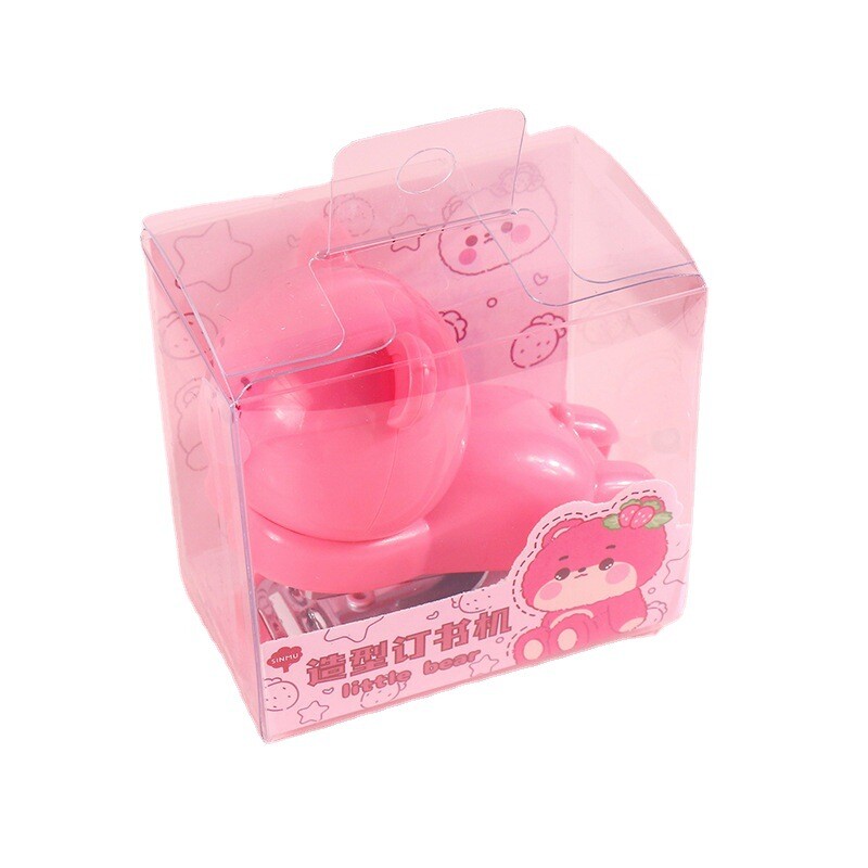 Drăguț mini capsator cu animale din desene animate Mașini portabile creative de legături de cărți Rechizite școlare Accesorii de birou Papetarie Cadouri