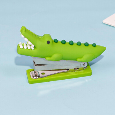 Krokodil Studenti Klamerica za višekratnu upotrebu Slatka životinja Smiješni stol Poratble Mini ručni dječji školski pribor Uredski pribor