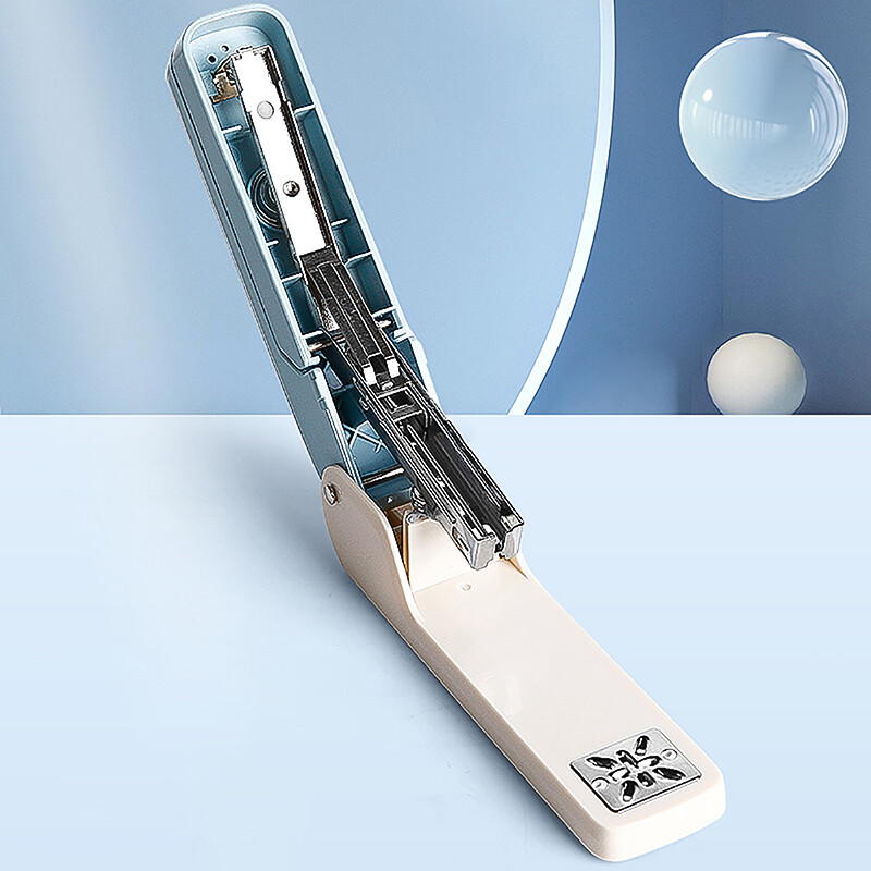 Capsator mare, rotativ de 360 de grade, pentru studenți, la biroul de acasă, mașină de capsat, ambreiaj puternic, extractor de capse de capacitate mare