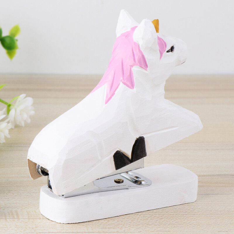 Автоматичен телбод Ученически канцеларски материали Малка мини преносима дървена книга Канализация Офис консумативи Настолен компютър