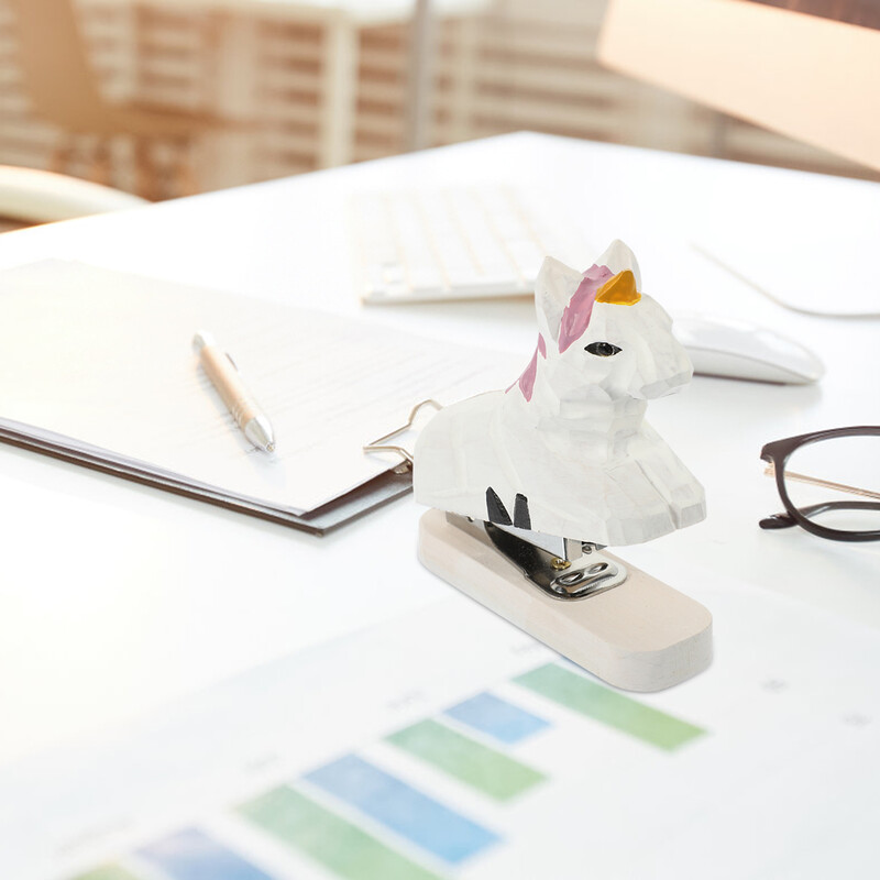 Автоматичен телбод Ученически канцеларски материали Малка мини преносима дървена книга Канализация Офис консумативи Настолен компютър