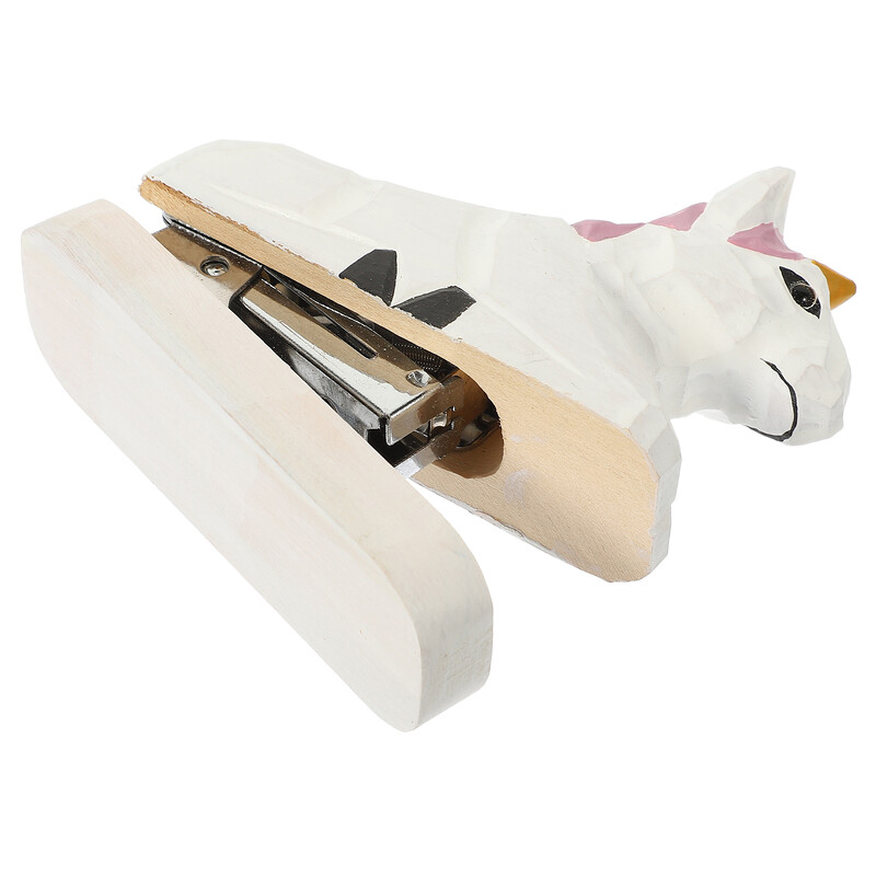 Автоматичен телбод Ученически канцеларски материали Малка мини преносима дървена книга Канализация Офис консумативи Настолен компютър