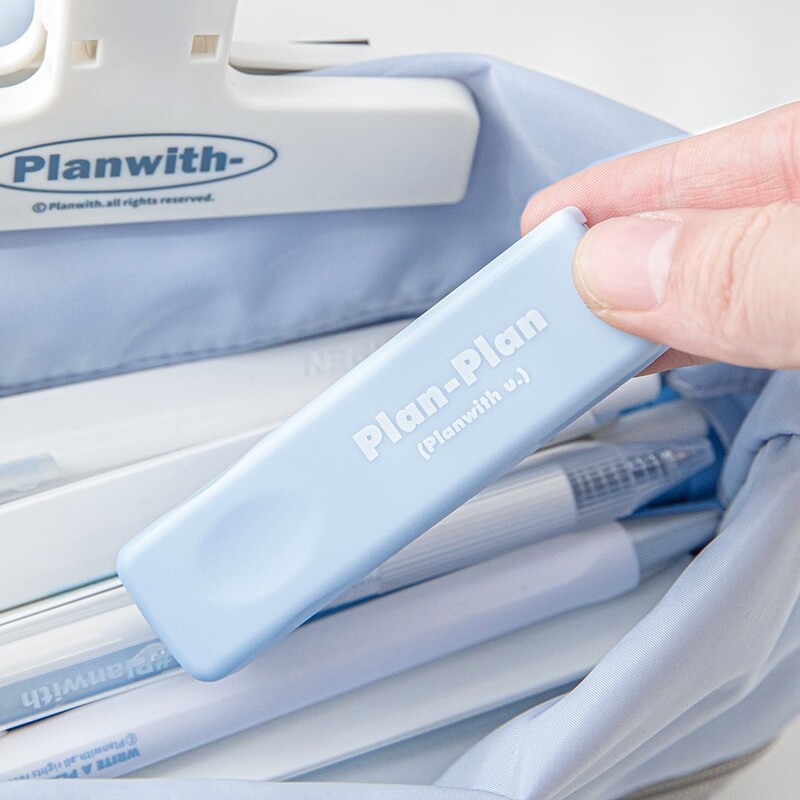 Kokkupandav klammerdaja kaasaskantav valge sinine värviline köitja Kasutage 10 # klambrit kontori köitmistööriistad Kool A7525