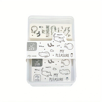 1 мини телбод Мини училищни принадлежности Комплект мини офис консумативи, включително мини телбод, телбод, произволни цветове