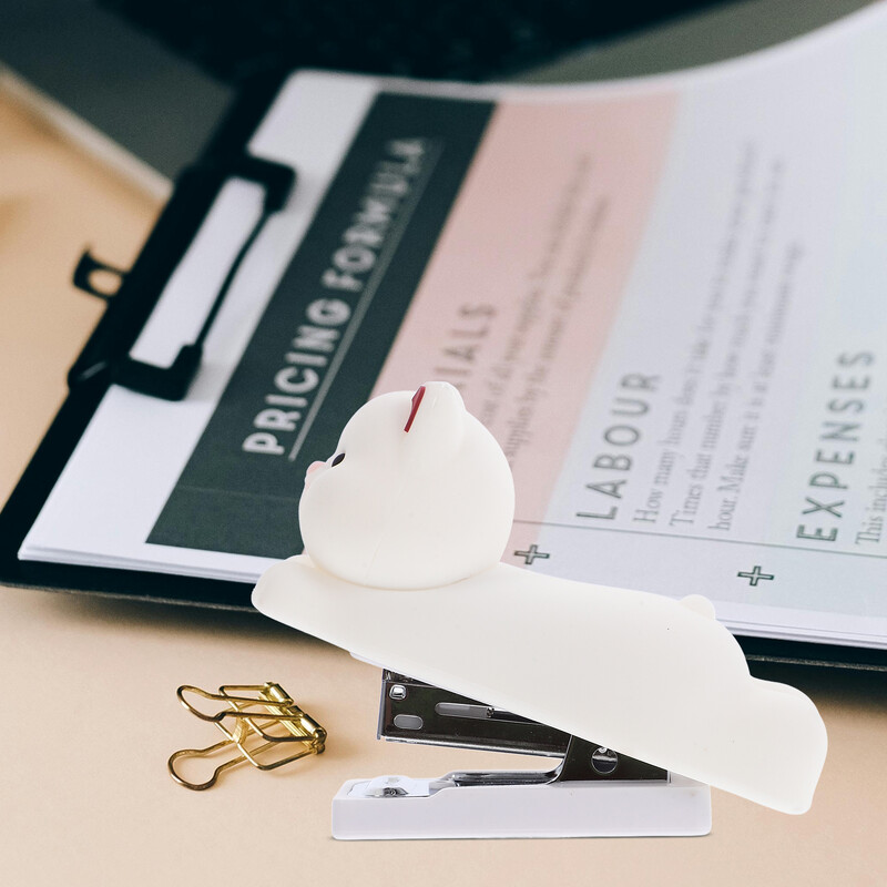 Puppy Stapler Mali mini Pupa Heavy Duty klamerice za stol Novost silika gel metal