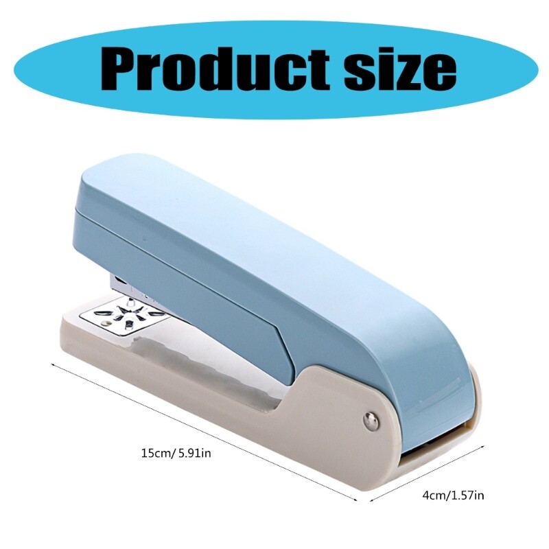 Lihtne kasutada kontori klammerdaja Kontoripaberi köitmistööriist brošüüri hinnakirja jaoks