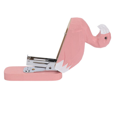 Mokyklos raštinės reikmenų rankinis susegimo mašina Flamingo biuro reikmenys medinis vaikas