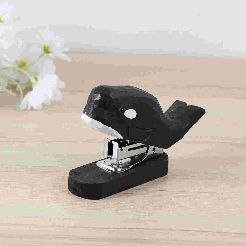 Mokyklos raštinės reikmenų rankinis susegimo mašina Flamingo biuro reikmenys medinis vaikas