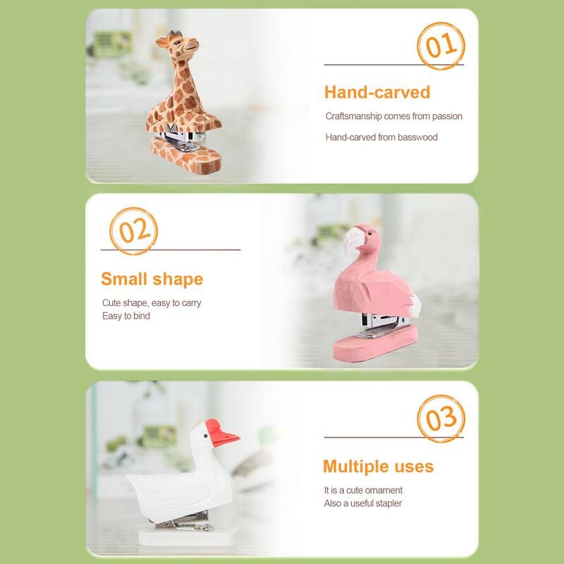 Klammerdajad lauale Cartoon Animal Shape Laua klammerdaja lastele Dekoratiivne loominguline töölaua kaunistuste klammerdaja failide jaoks