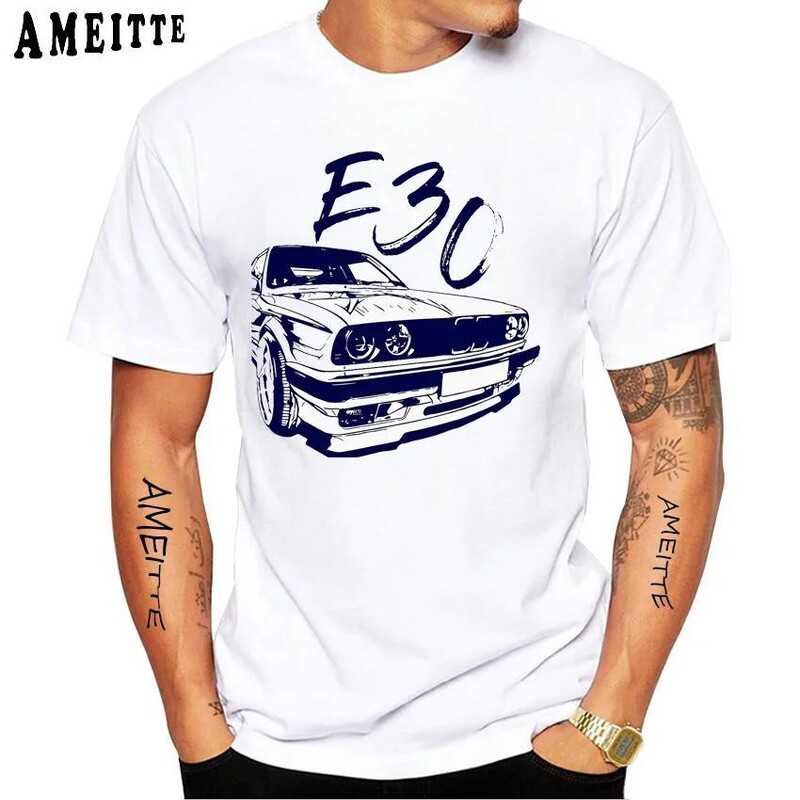 Retro Germania EUDM - E34 M5 Tricouri Vara Barbati Scurt Sl Eve