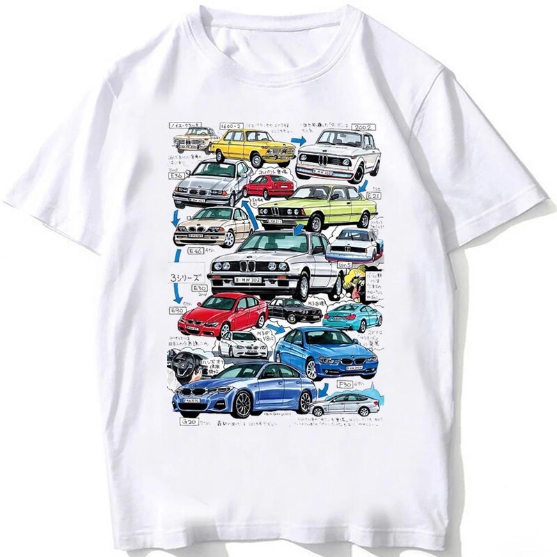 Retro Germania EUDM - E34 M5 Tricouri Vara Barbati Scurt Sl Eve