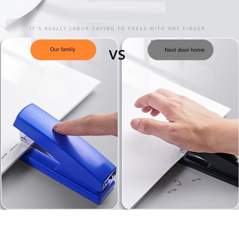 Uredska klamerica Stolna klamerica Višenamjenska klamerica Kapacitet 20 listova Uredski alat za uvezivanje papira za školski ured