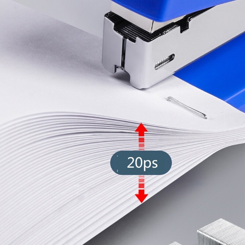 Uredska klamerica Stolna klamerica Višenamjenska klamerica Kapacitet 20 listova Uredski alat za uvezivanje papira za školski ured