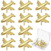 24 buc. știfturi cu unghii în H. ciocană Avion metal oțel ac drăguț știfturi robuste