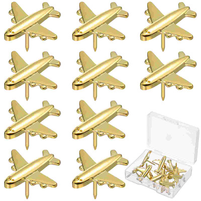 24 buc. știfturi cu unghii în H. ciocană Avion metal oțel ac drăguț știfturi robuste