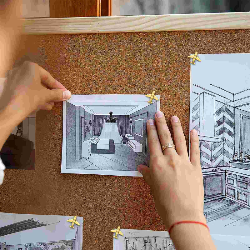 24 buc. știfturi cu unghii în H. ciocană Avion metal oțel ac drăguț știfturi robuste