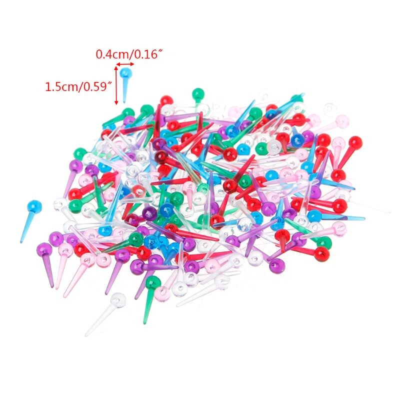 200 buc știfturi de siguranță din plastic pentru croitorie eșarfe croitorie birouri