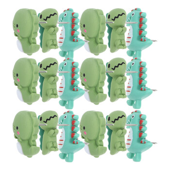 20 τμχ Καρφίτσες Charm Dinosaur Pin Office Student Halloween Pins Μεταλλικές καρφίτσες για ζώα