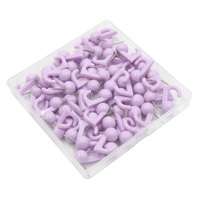 50 komada Kuka, pribadače, čavli, makaroni, u boji, studentska plutena ploča, pribadača, pisaći pribor, čavli, pribadače, vješalice, zidne igle, plutena ploča