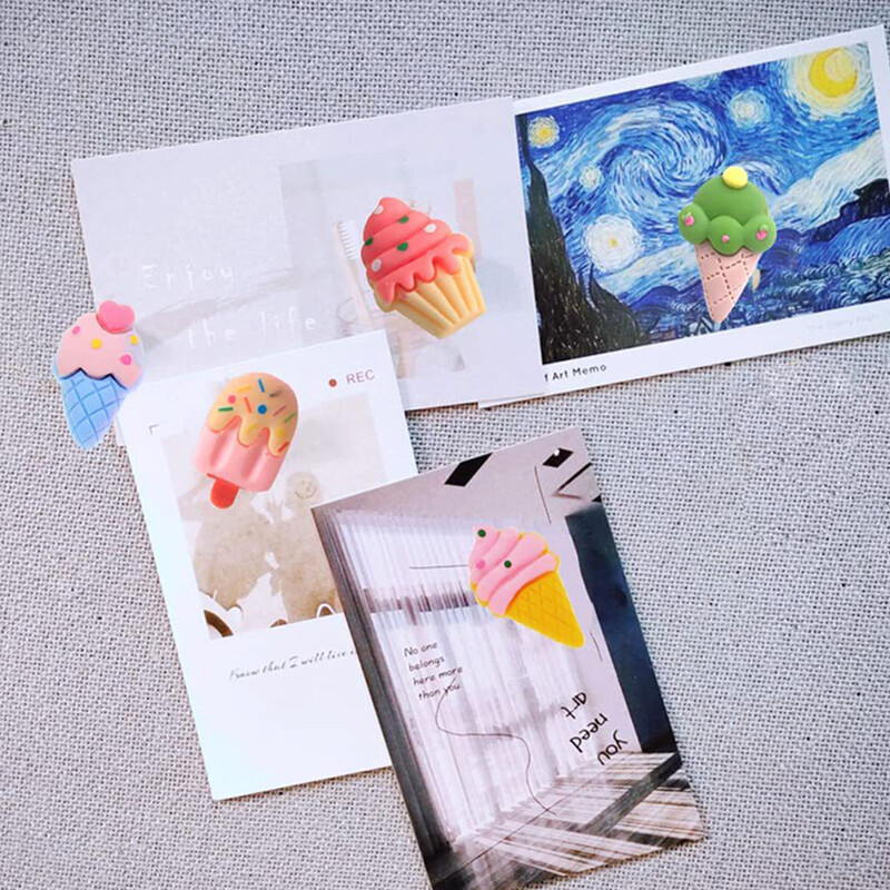 15 kom. Višenamjenska igla za sladoled, zamjenjivi oblik, mala plastična plutena ploča za svakodnevnu upotrebu.