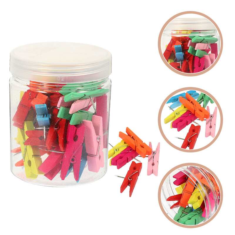 50 de bucăți de hârtie, știft, chinătoare, panou pentru birou, clasă, documente, împingere din lemn