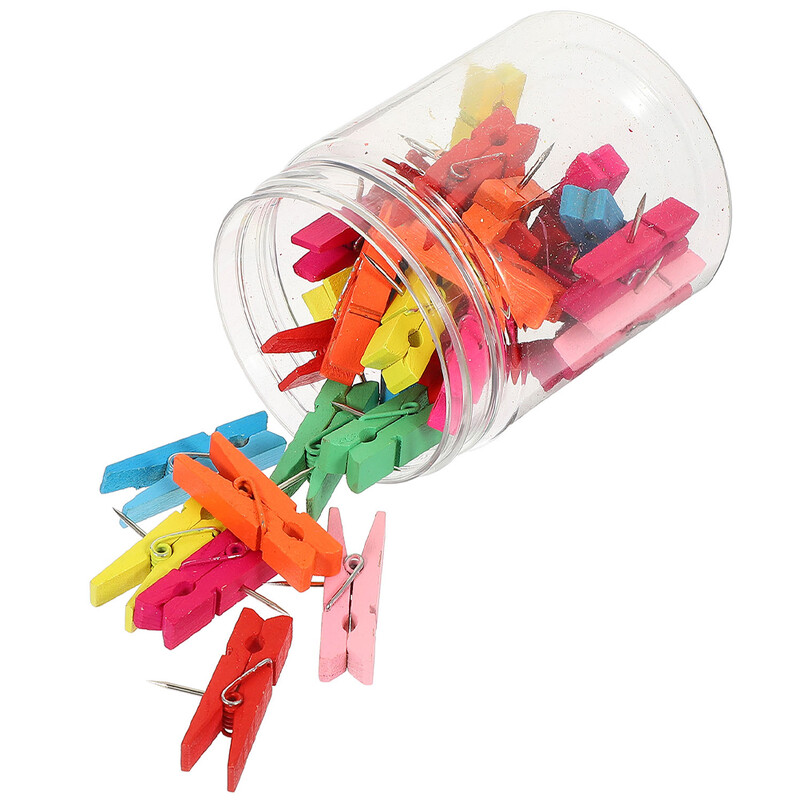 50 de bucăți de hârtie, știft, chinătoare, panou pentru birou, clasă, documente, împingere din lemn