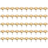 50 buc. cuie pentru tapițerie pentru mobilier, cu cap rotund, chinuri din cupru, kit de decorare interioară