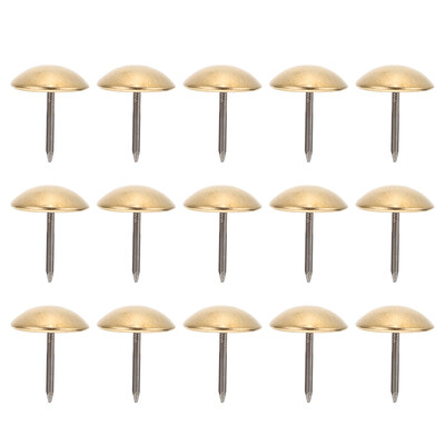 50 buc. cuie pentru tapițerie pentru mobilier, cu cap rotund, chinuri din cupru, kit de decorare interioară