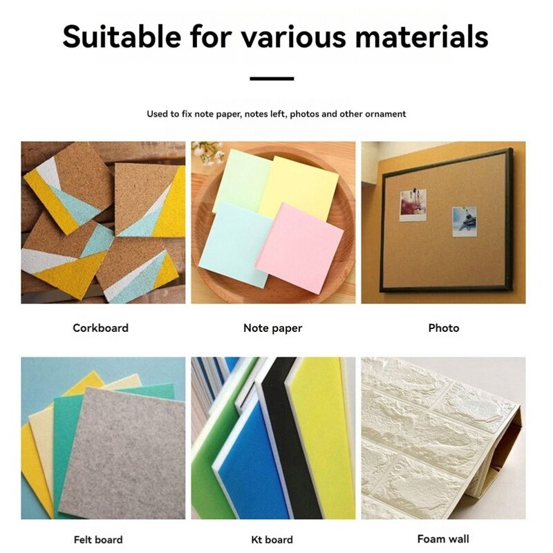 20/30/50 бр. Преносими креативни щифтове с цветя с шест венчелистчета Фото стенен декор Смола за щифтове Сладки 3D щифтове за палци Канцеларски материали