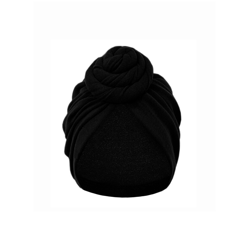 Uues stiilis harjatud ja keerutatud etniline müts Piiriülene populaarne kolmemõõtmeline sõlmitud turbanmüts 