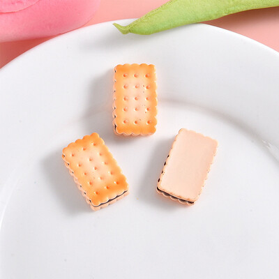 10 tk Šokolaadiküpsiste seeria vaigust lameda seljaga kabošonid juuksenõela jaoks DIY ehted käsitöö kaunistustarvikud