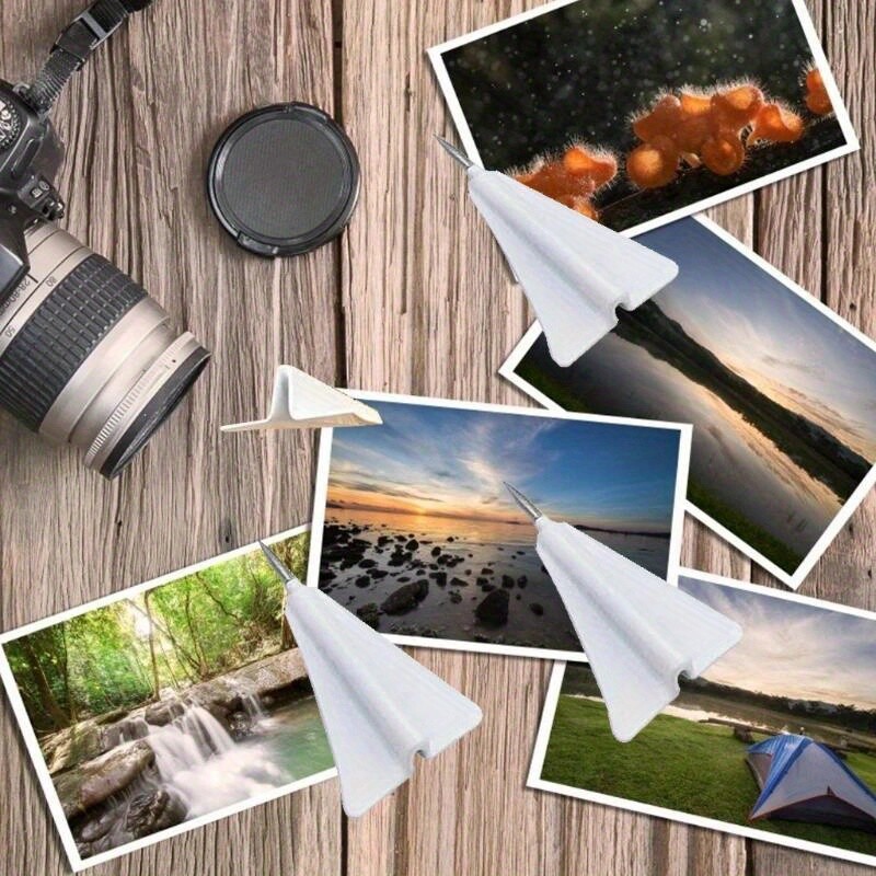 Pachet de 12 bucăți de cleme decorative 3D Știfturi de împingere din metal Tack de degetul mare pentru panou de plută, birou, acasă, bricolaj, lucru