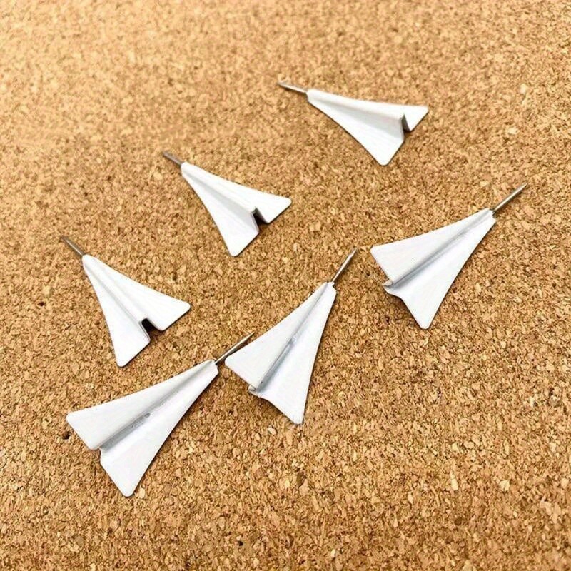 Pachet de 12 bucăți de cleme decorative 3D Știfturi de împingere din metal Tack de degetul mare pentru panou de plută, birou, acasă, bricolaj, lucru