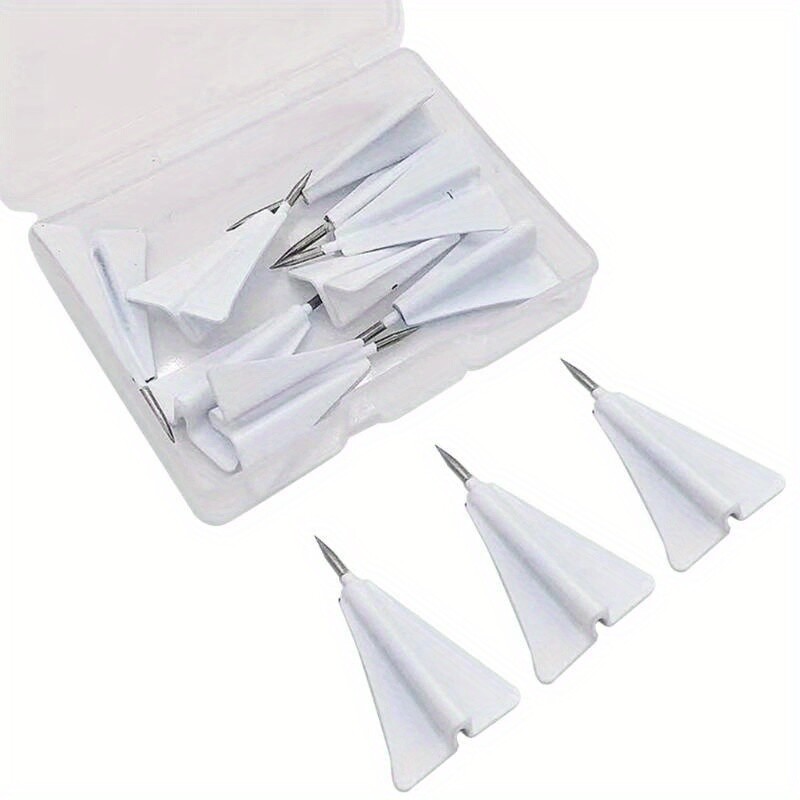 Pachet de 12 bucăți de cleme decorative 3D Știfturi de împingere din metal Tack de degetul mare pentru panou de plută, birou, acasă, bricolaj, lucru