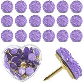 20PCS Miniaturi Flash Drill in forma de I Pushpin Pluta Tabla de perete Unghii Fotografii de perete Ace de împingere Decorativ Placă de plută Drăguț