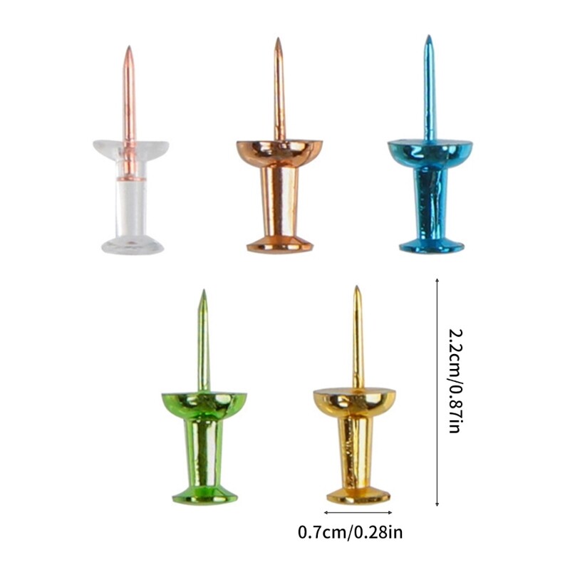 Y1UB nykščio segtukai žemėlapio smeigtukai, siuvimo smeigtukai siuvimo projektui „pasidaryk pats“ papuošalų amatai