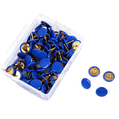 100 komada pribadača za plutenu ploču Ukrasne šarene pribadače za plutenu ploču Podsjetnici