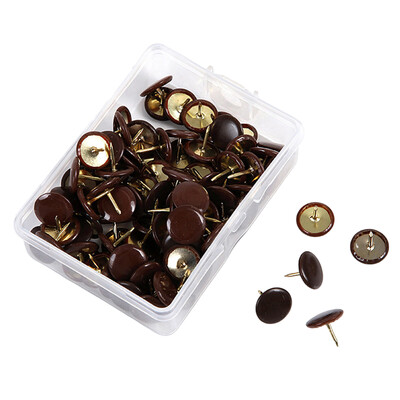 100 komada pribadača za plutenu ploču Ukrasne šarene pribadače za plutenu ploču Podsjetnici