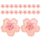 20 de bucăți pini decorative pentru degetul mare decorează rechizite de birou din metal roz pentru birou