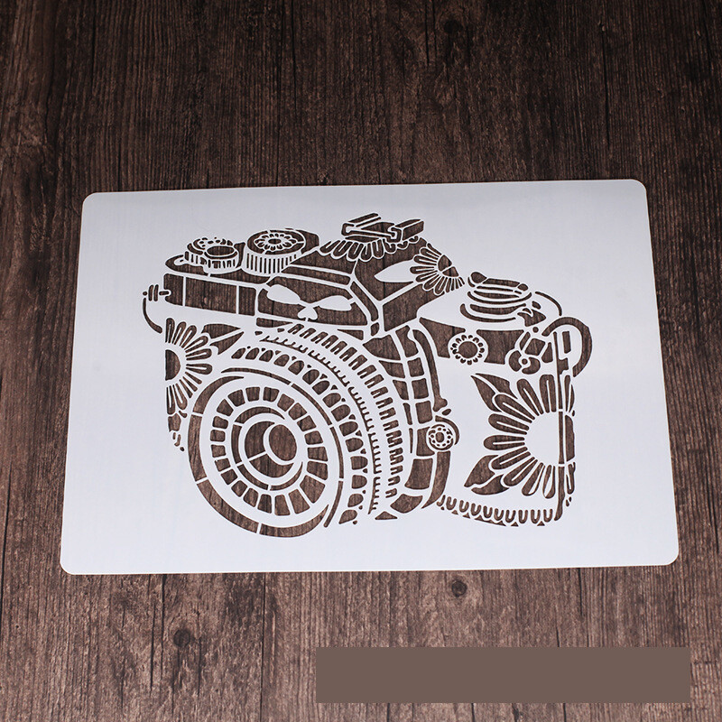 Model de pictură cu animale abstracte de modă Artă murală Decorație șablon scobit Producător cu ridicata