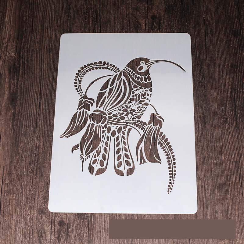 Model de pictură cu animale abstracte de modă Artă murală Decorație șablon scobit Producător cu ridicata