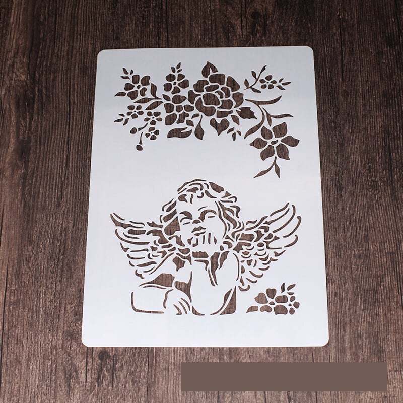 Model de pictură cu animale abstracte de modă Artă murală Decorație șablon scobit Producător cu ridicata