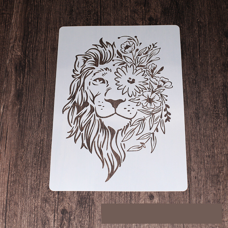 Model de pictură cu animale abstracte de modă Artă murală Decorație șablon scobit Producător cu ridicata