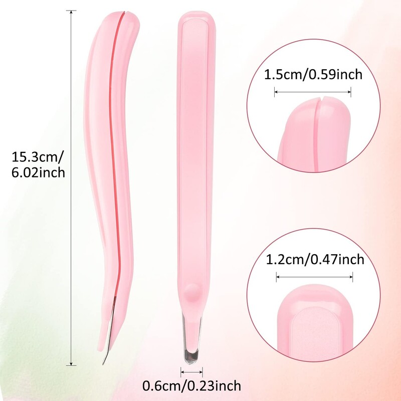 1 vnt plokščias segtukų nuėmiklis Push Style nešiojamas magnetinių kabių nuėmimo įrankis, skirtas biuro mokyklinėms raštinės reikmenims A6687